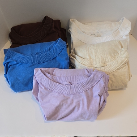 aerie Set Of 5 Women's Long-Sleeve Lounge Top. XXL - Picture 14 of 14